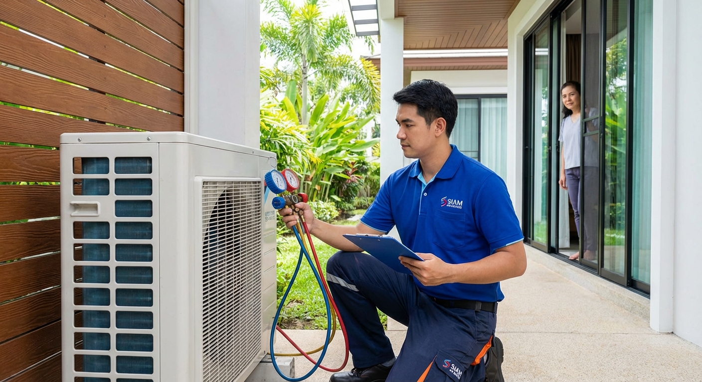 ตรวจเช็คแอร์