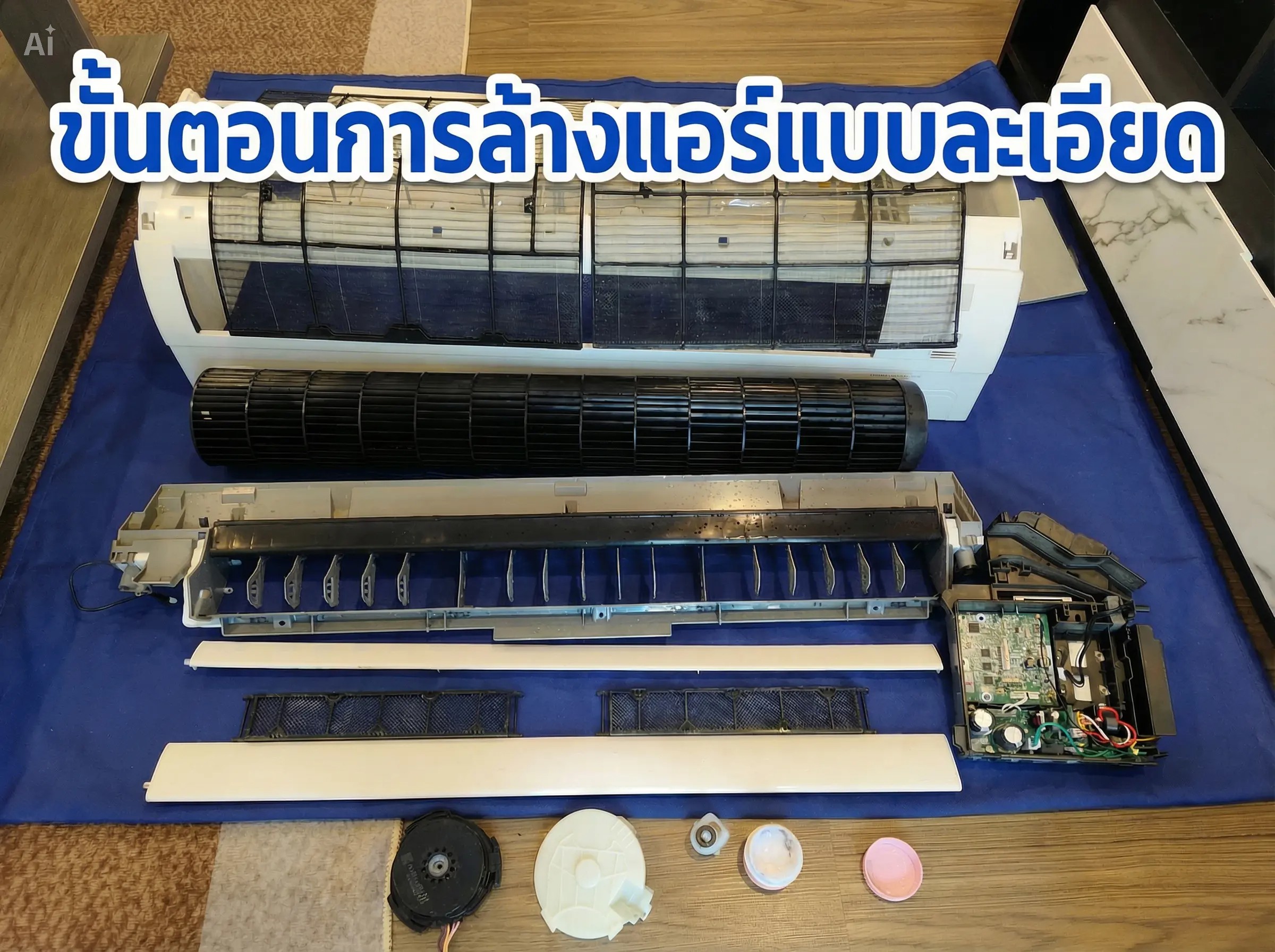 การล้างพิเศษ Deep Cleaning